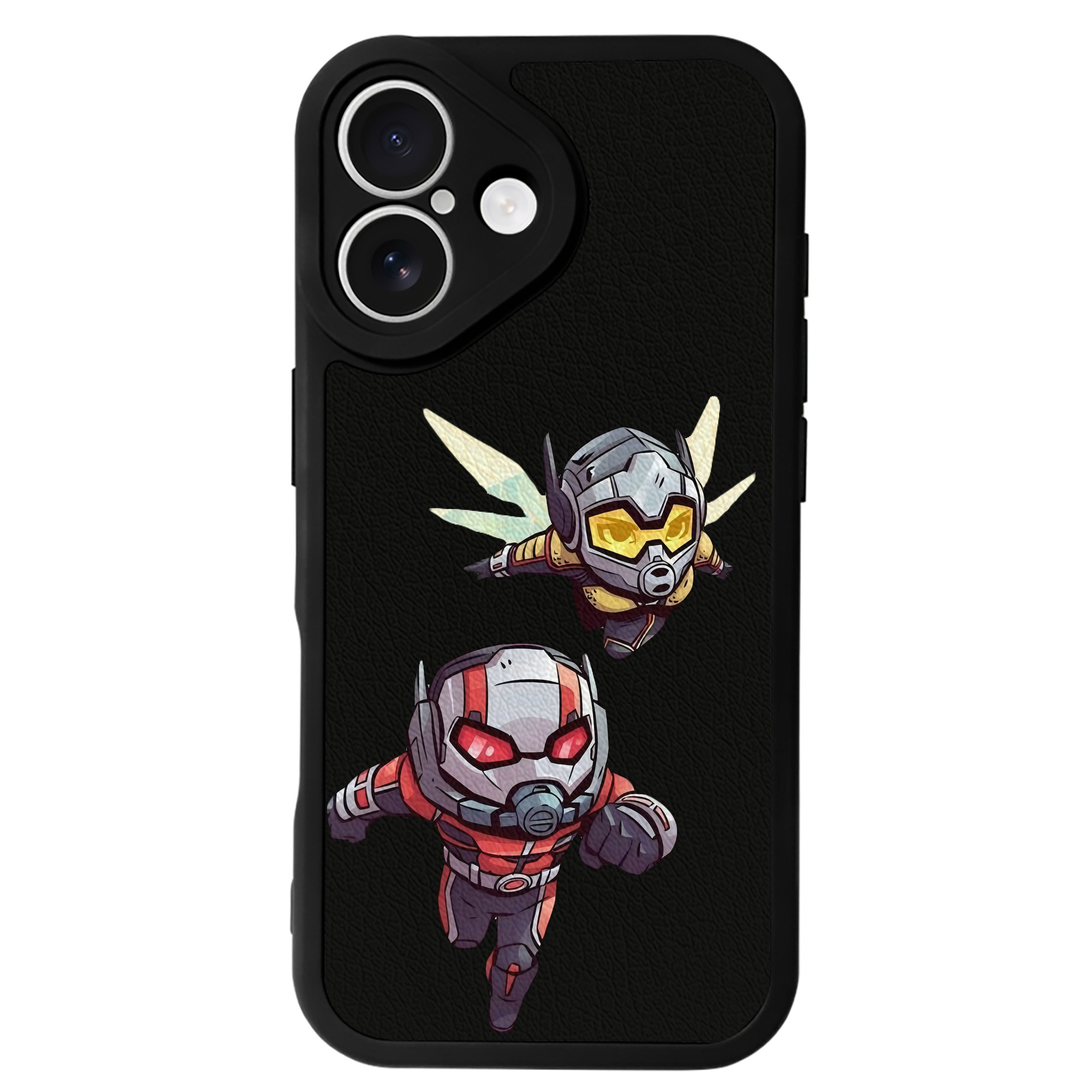 （画像用） アベンジャーズ The Avengers 【iPhone 16シリーズ対応】シリコンスマホケース（レザー調） 材質：シリコン